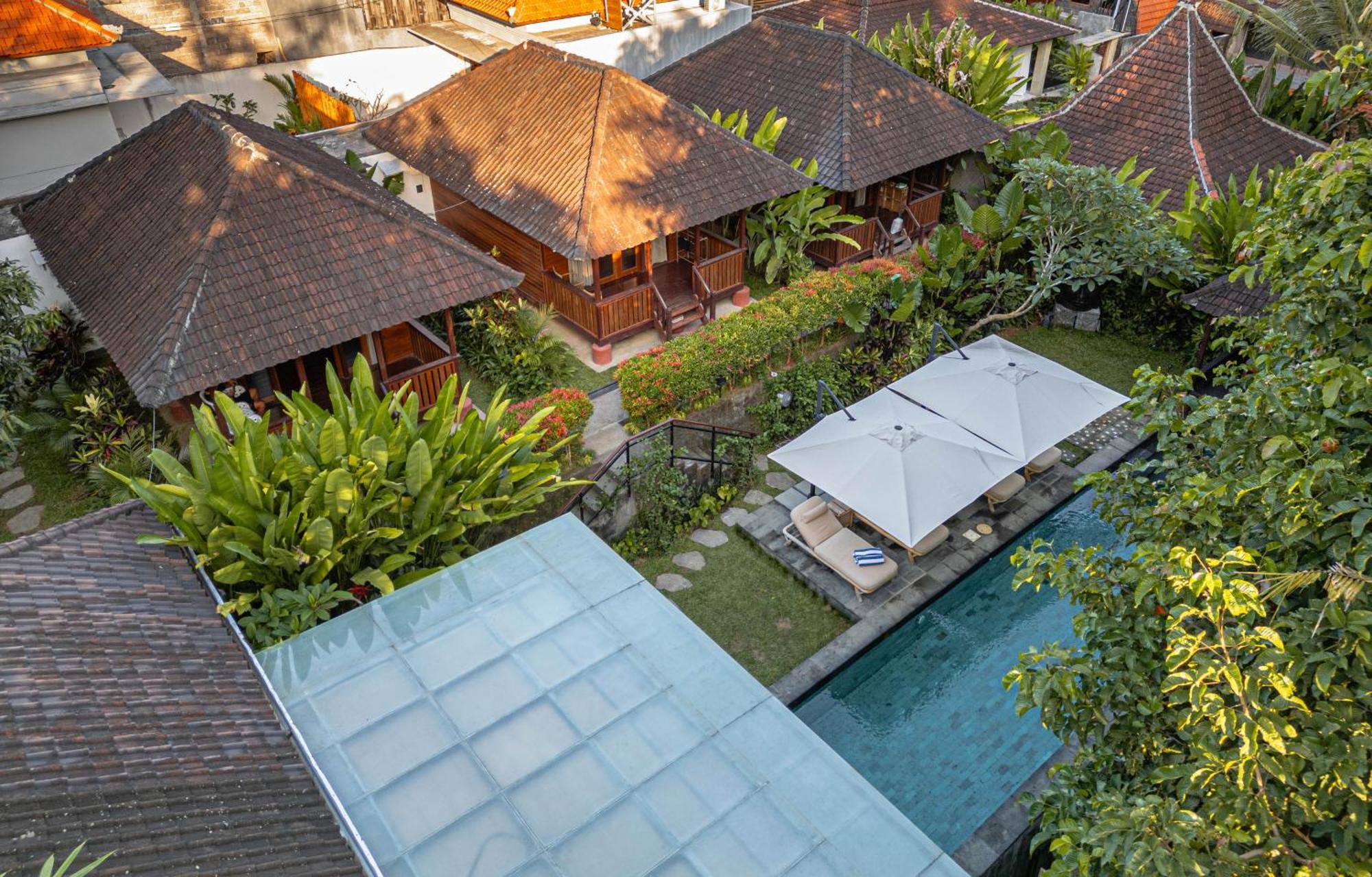 Rumanero Bunglows Ubud Buitenkant foto